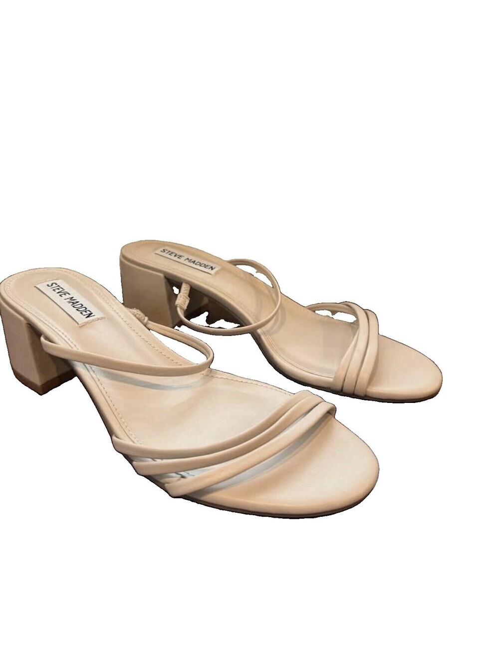 Heels | Women’s | Steve Madden | Size 7.5 | Beige, Cream | Strappy Sandals